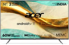 Acer 126 cm (50 inches) H Series 4K Ultra HD Android Smart LED TV