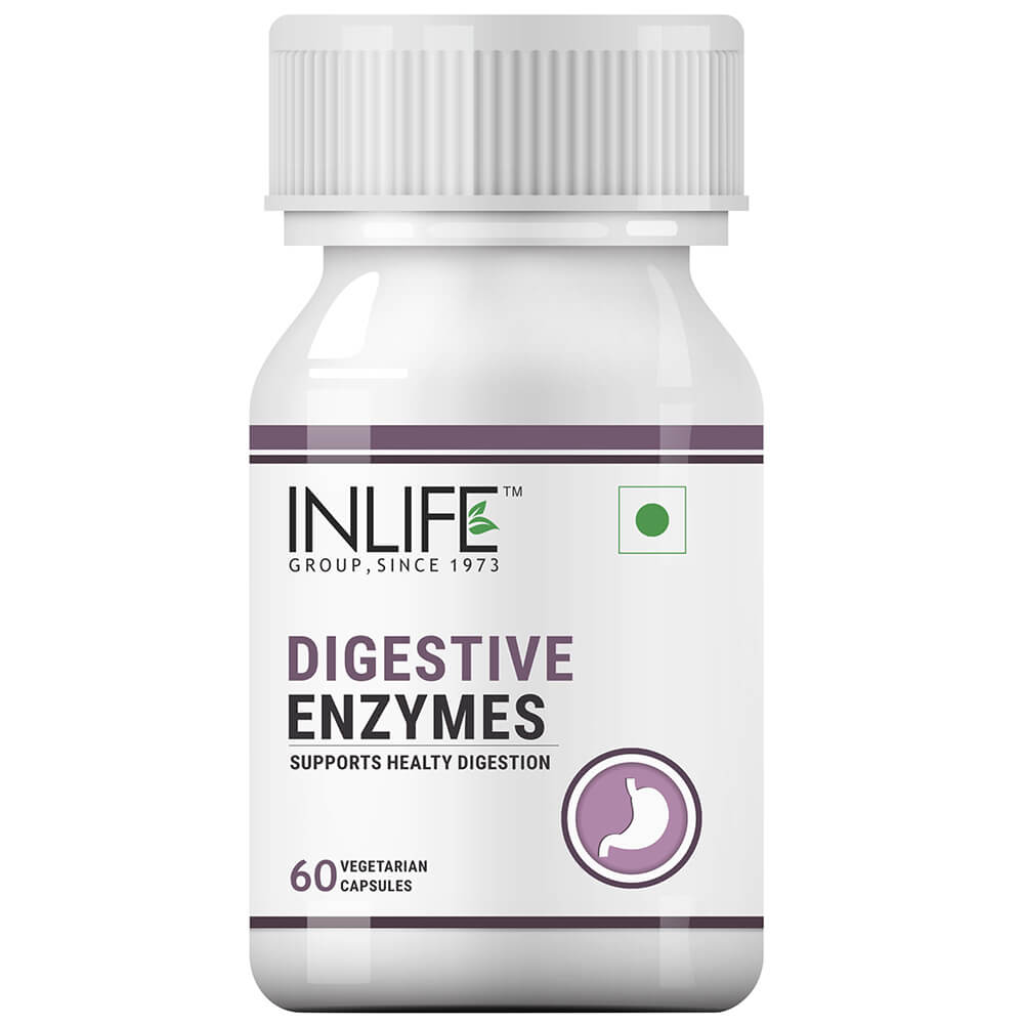 INLIFE Digestive Enzymes, 60 capsules