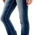 WallFlower Women’s Luscious Curvy Bootcut Mid-Rise Insta Stretch Juniors Jeans (Standard and Plus)