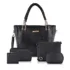 creeper Women’s PU Leather Large Capacity Shoulder Hobo Handbag with Top Handle & Multi-Pockets