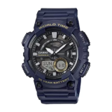 Casio Youth-Combination Analog-Digital Black Dial Men’s Watch-AEQ-110W-2AVDF