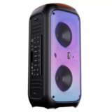 boAt Newly Launched Partypal 300 Speaker with 120 W Signature Sound, Up to 6 hrs Playtime, Built-in Mic, TWS Mode, Bluetooth v5.3, AUX Port, & USB Type-C Port(Premium Black)